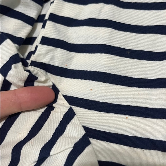 Zara Striped Peplum Top C - Picture 9 of 9